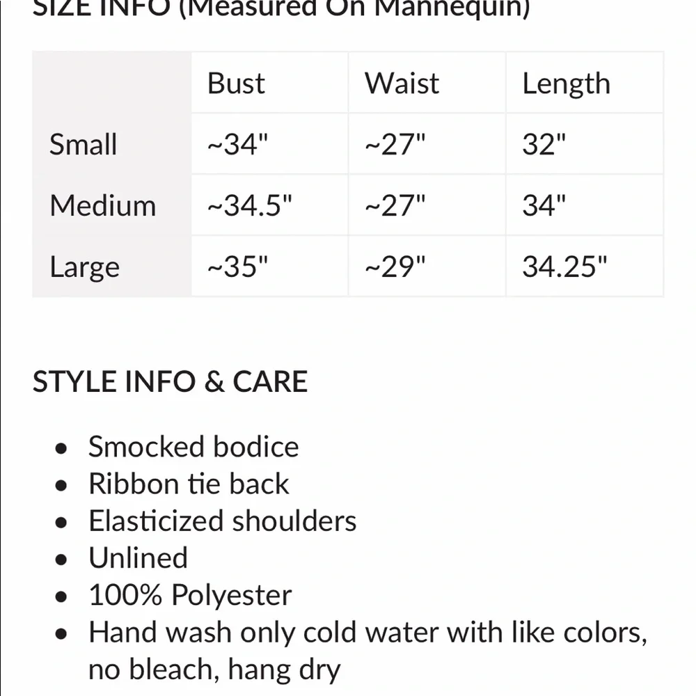 Cora Baby Doll Smocked Floral Dress - Picture 6 of 7